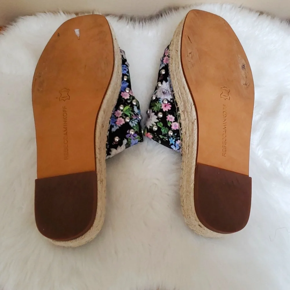 Rebecca Minkoff Size 8.5 Jodi Espadrille Sandals